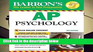 Full version  Barron s AP Psychology with Online Tests  For Kindle