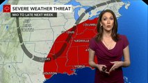 Severe storms to ignite across central US at midweek
