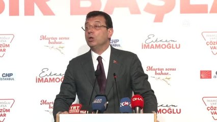 Ekrem İmamoğlu'ndan Seçim Değerlendirmesi