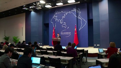 China critica "mentiras" de Pompeo sobre relación con Venezuela