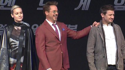 '어벤져스:엔드게임' 주역들 방한 "마블 22편 집대성" / YTN