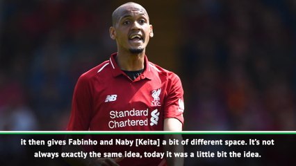 Скачать видео: Klopp lauds Fabinho and midfielders after 2-0 win over Chelsea