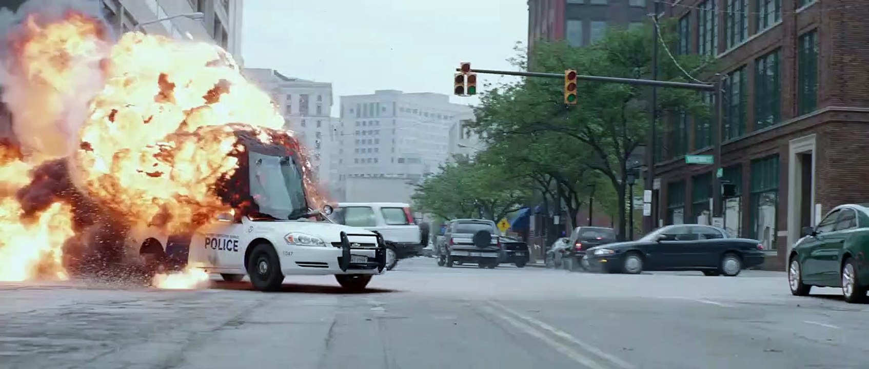 Captain America - Le Soldat de l'Hiver - scène baston de rue