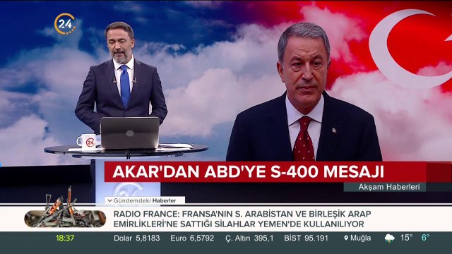 Bakan Akar'dan ABD'ye S-400 mesajı