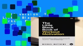 Full version  The Little Black Book of Workout Motivation  Review