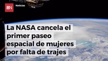 La NASA cancela el primer paseo espacial de mujeres por falta de trajes