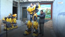 Cosplayers chinos llevan sus trajes de Transformer a otro nivel