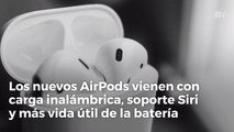 Los nuevos AirPods vienen con carga inalámbrica, soporte Siri y más vida útil de la batería