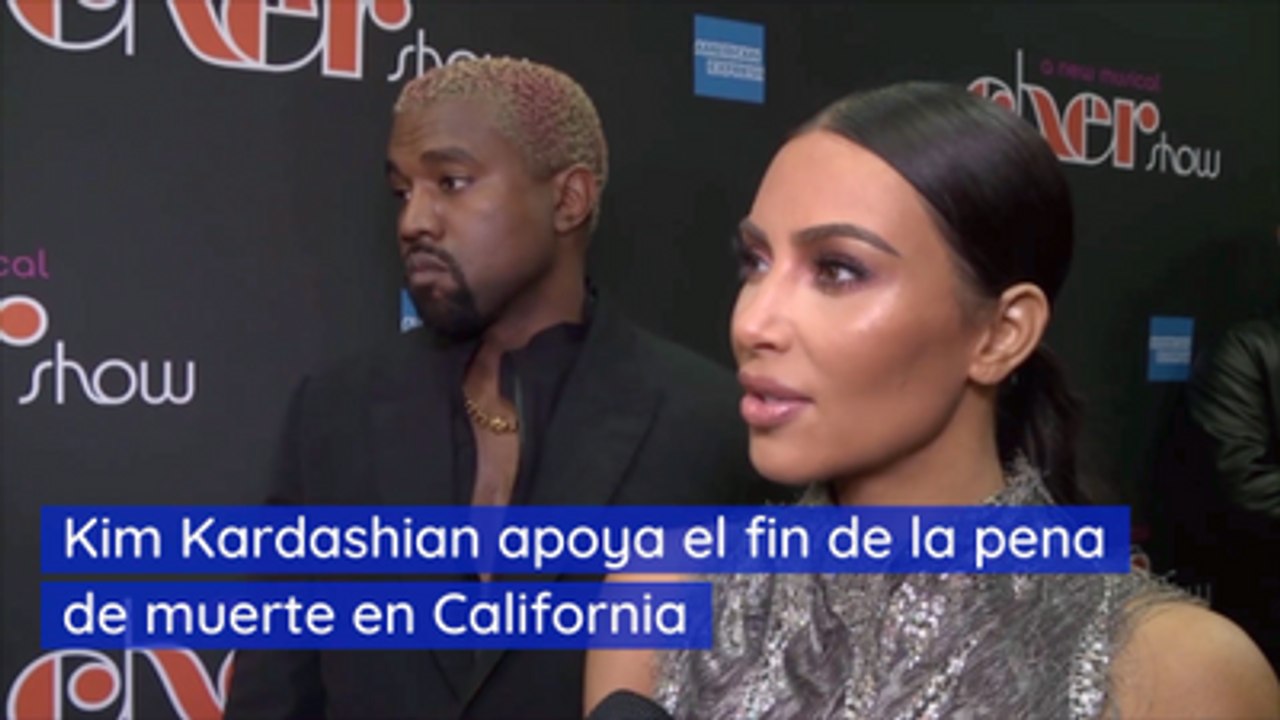 Kim Kardashian apoya el fin de la pena de muerte en California