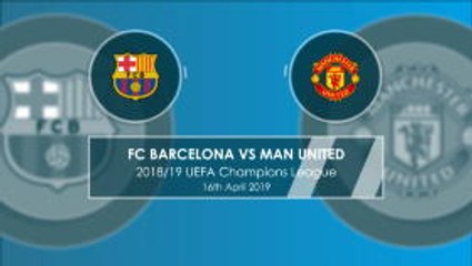 FC Barcelona v Manchester United