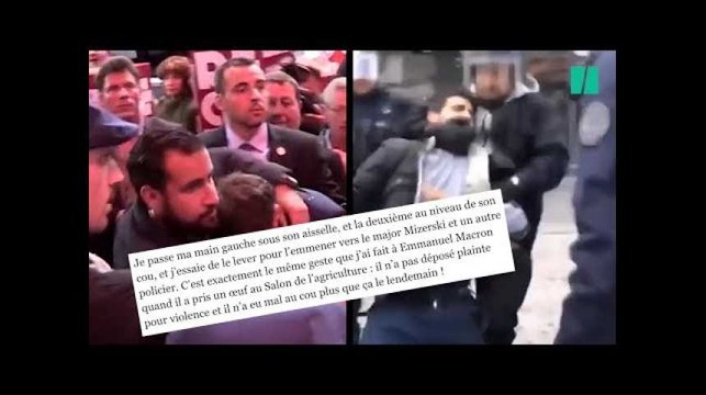 Pour Benalla, C'est exactement le même geste que j’ai fait à Macron quand il a pris un œuf