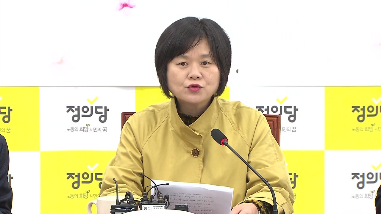 정의당 이정미 "이미선 후보자, 직무수행 문제 없어" / YTN
