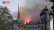 Les images impressionnantes de l’incendie en cours à Notre-Dame de Paris