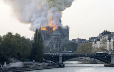Incendie en cours à Notre-Dame de Paris