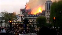 Les images terribles de Notre-Dame de Paris en flammes