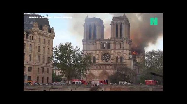 Notre Dame de Paris en flammes, les images de l'impressionnant incendie