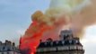 NotreDame - This is how the needle of this Gothic Jewel falls .  the most emblematic tower of the cathedral has collapsed /  NotreDame - C'est ainsi que tombe l'aiguille de ce joyau gothique. la tour la plus emblématique de la cathédrale s'est effondrée