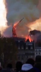 Goodbye to 800 years of history #NotreDame /  Au revoir à 800 ans d'histoire NotreDame