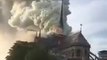 Incendie à Notre Dame : impressionnante fumée sortant de la cathédrale !