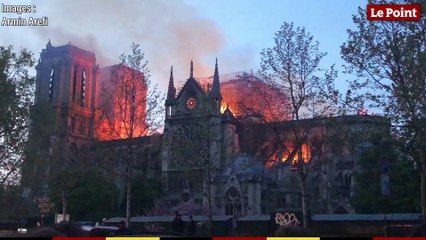 Notre-Dame de Paris : la cathédrale en proie aux flammes