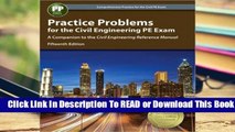 Online Practice Problems for the Civil Engineering PE Exam  For Trial
