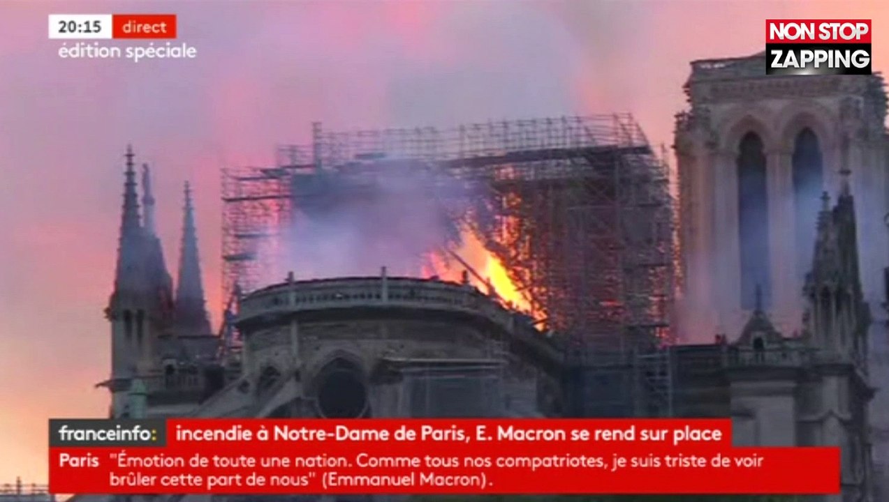 La cathédrale Notre-Dame de Paris ravagée par les flammes : Les images terrifiantes