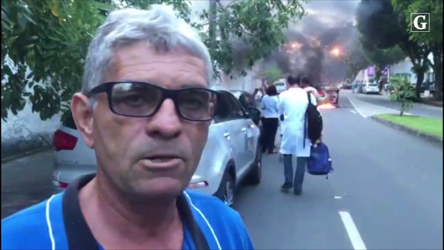 Depoimento do motorista do carro que pegou fogo