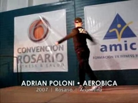 Adrian poloni - Aeróbica - Convención Rosario