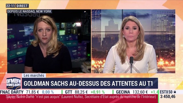 Les Marchés: Goldman Sachs au-dessus des attentes au T1 - 15/04