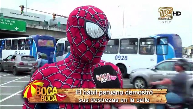 Conoce quién está detrás de la máscara del Spiderman criollo