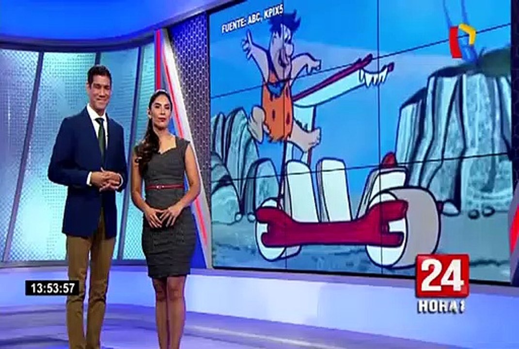 EEUU: miles de fanáticos visitan la casa de 'Los Picapiedras'