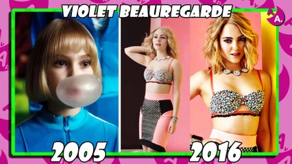 Charlie et la Chocolaterie Avant et Après 2016 (Charlie et la Chocolaterie le film)