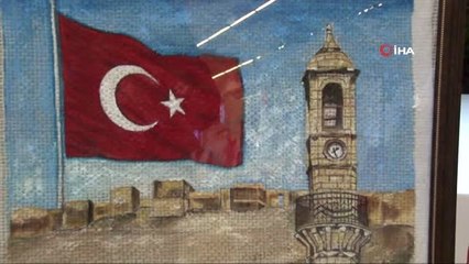 Kayseri Mantısından Yapılan Türk Bayrağı Büyük İlgi Görüyor