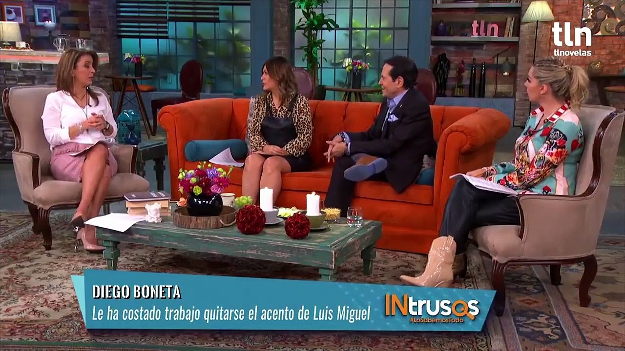 A Diego Boneta le ha costado trabajo quitarse el acento de Luis Miguel | INtrusos