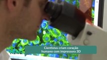 Cientistas criam coração humano com impressora 3D