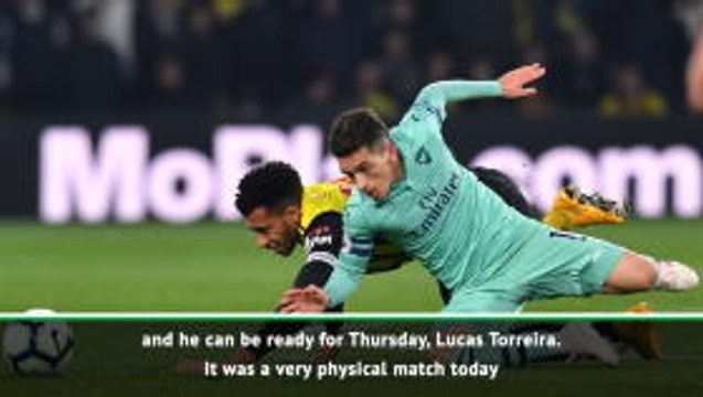 Torreira will be fit for the Napoli game - Emery