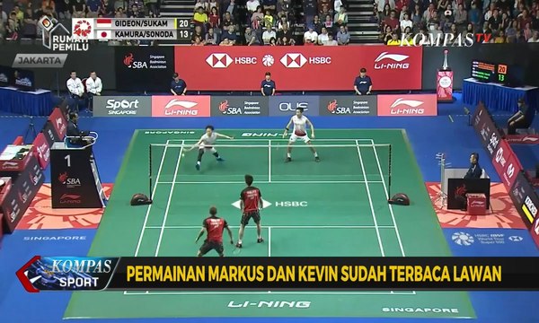 Permainan Marcus Gideon dan Kevin Sanjaya Sudah Terbaca Lawan