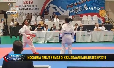 Indonesia Rebut 8 Emas di Kejuaraan Karate SEAKF 2019