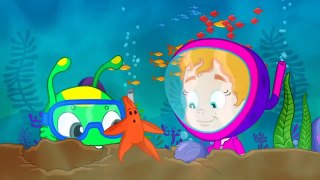 Groovy el Marciano y Phoebe ayudan a bebé tiburón a encontrar a su familia - Dibujos infantiles