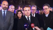Regardez Emmanuel Macron très ému hier soir: 