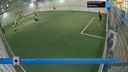 But de Bryan (4-1) - PRO TECH HABITAT Vs TEAM PATIO  - 15/04/19 20:00 - LIGUE 1
