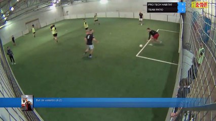 But de valentin (4-2) - PRO TECH HABITAT Vs TEAM PATIO  - 15/04/19 20:00 - LIGUE 1