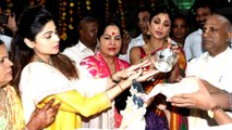 Shilpa Shetty, Son Viaan Celebrate Ram Navami With Sister Shamita Shetty