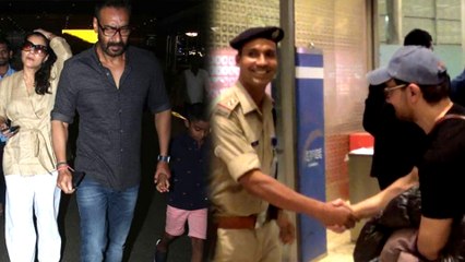 Download Video: Aamir Khan GREETS Indian ARMY, Kajol With Ajay Devgn, Kriti Sanon SPOTTED At Airport