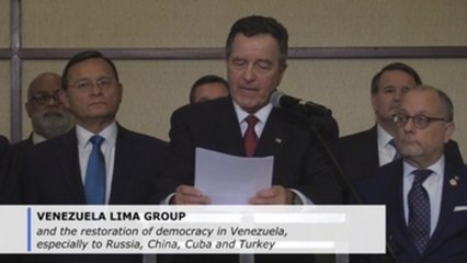 Lima Group urges China, Russia to help restore democracy in Venezuela