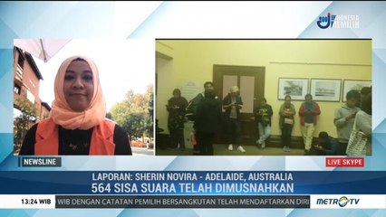 Video herunterladen: WNI di Adelaide Antusias <i>Nyoblos</i> Pemilu 2019