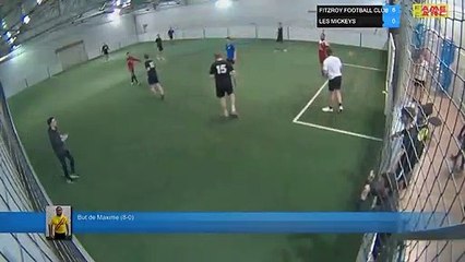 But de Maxime (8-0) - FITZROY FOOTBALL CLUB  Vs LES MICKEYS - 15/04/19 21:00 - LIGUE 4