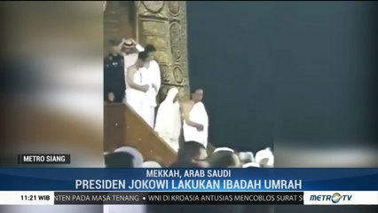 Jokowi dan Keluarga Jalani Ibadah Umrah