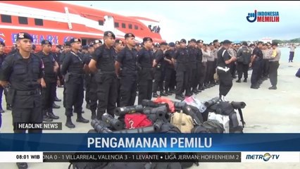 Ribuan Personel Siap Amankan Pemilu di Sultra