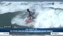 82 Peselancar Bersaing Taklukkan Ombak Pantai Parangtritis